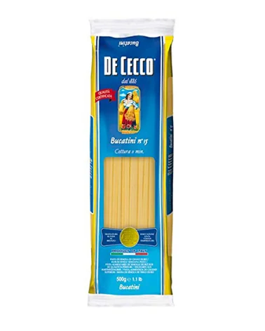 De Cecco Semola 15 Bucatini Food S. Kg 1