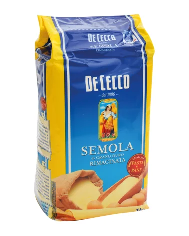 Semola Grano Duro Rimacinata De Cecco Kg 1