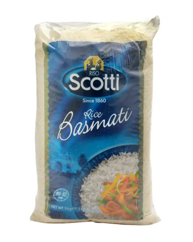 Riso Basmati Scotti Cellophane Kg 5