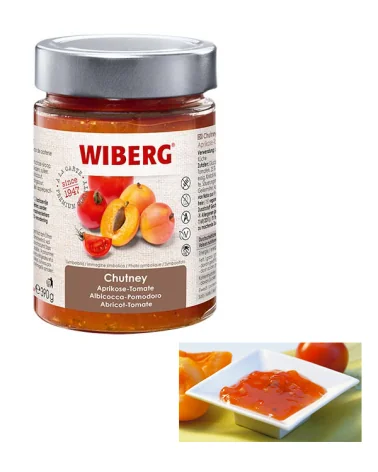 Chutney Albicocca-pomodoro Wiberg Gr 390