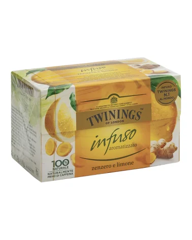 Infuso Limone E Zenzero Gr 1,5 Twinings Pz 20