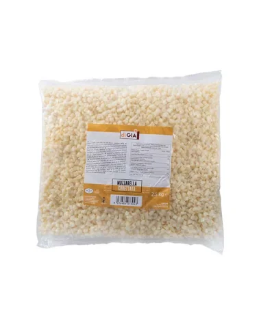 Mozzarella A Cubetti Sacco (cartone) Di Gia Kg 2,5