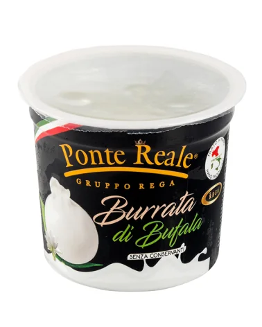 Burrata Di Bufala Vaschetta Ponte Reale Gr 125