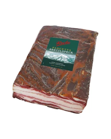 Pancetta Affumicata Cruda Doppia Sottovuoto Recla Kg 2,8