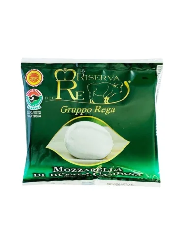 Mozzarella Di Bufala Campana D.o.p. Busta Riserva Del Re' Gr 100