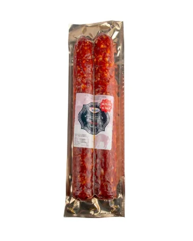 Salsiccia Piccante Lunga S-pelle Pz 2 Sottovuoto Valdora Kg 1