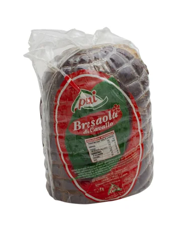 Bresaola Equino Stagionata 1-2 Sottovuoto Pini Kg 1,5