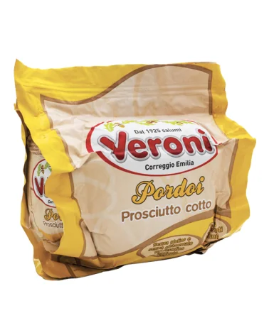 Prosciutto Cotto Veroni Pordoi Sp 1-2 Sottovuoto Kg 4