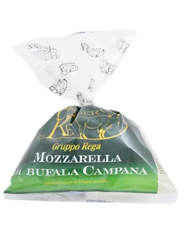 Mozzarella Di Bufala Campana D.o.p. Busta Riserva Del Re' Gr 250