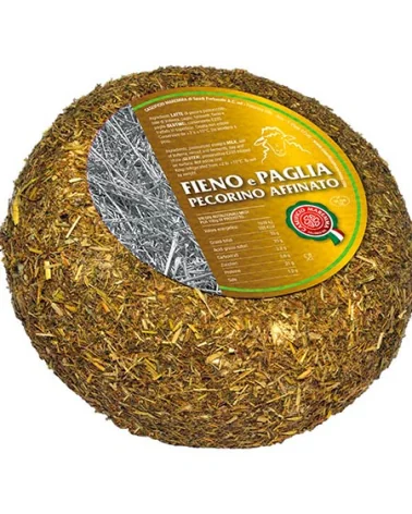 Pecorino Fieno E Paglia 60-90 Gg Sottovuoto Form Kg 1,2