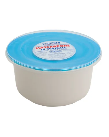 Formaggio Mascarpone M-grassa 48% Vaschetta Centrale Bs Kg 2