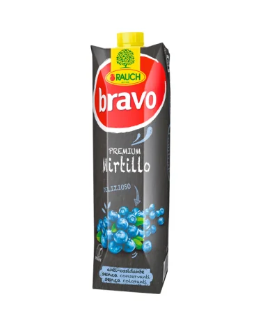 Bevanda Mirtillo Con Tappo Bravo Lt 1