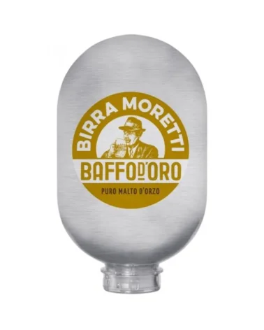 Fusto Blade Birra Baffo Oro Pet Moretti Lt 8