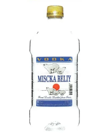 Vodka Miscka Beliy 37,5. Pet Lt 2