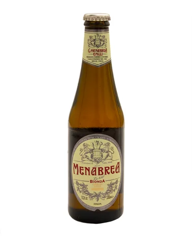 Birra Menabrea Bionda Bottiglia Lt 0,33 Pz 24