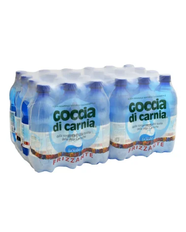 Acqua Minerale Frizzante Pet Lt 0,5 G.di Carnia Pz 24