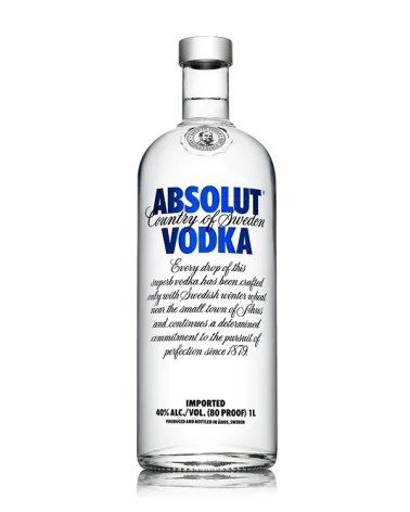 Vodka Absolut 40. Lt 1