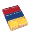 Tovaglioli Gial-blu-rosso 2v.astor Cm 33x33 Pz 18