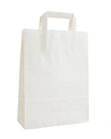 Shoppers Carta Kraft Bianco 23+10x32 Pz 400