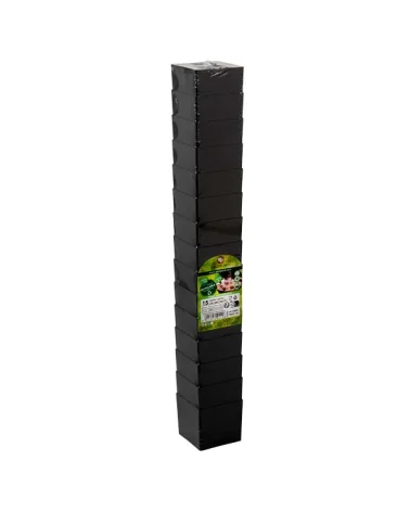 Coppetta Cube Nero Cc 60 Mm 47x47 Pz 15