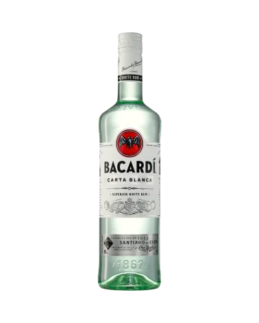 Rum Bacardi Carta Blanca 100