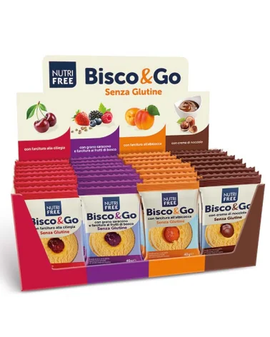 Kit Bisco E Go Monoporzioni Senza Glutine Gr 40x32