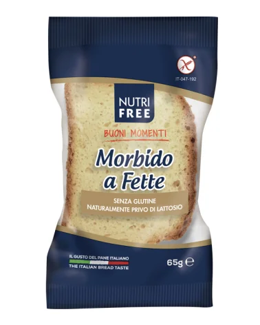 Pane Bianco Morbido Affettato Gr 65x12 S-glut