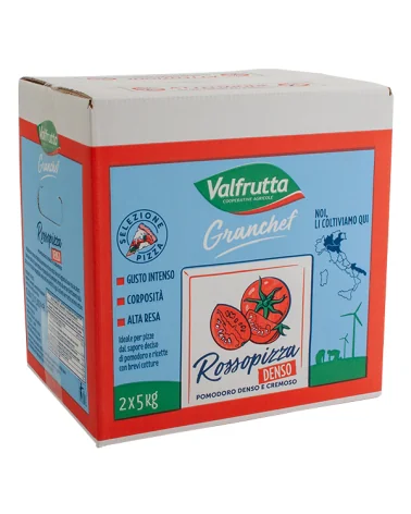 Rossopizza Denso Busta Pz 2x5 Valfrutta Kg 10