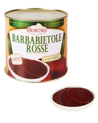 Barbabietole Rosse Affettato Demetra Kg 3