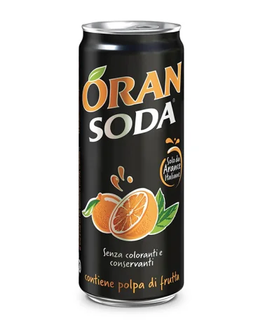 Oransoda Sleek Lattina Lt 0,33 Pz 24