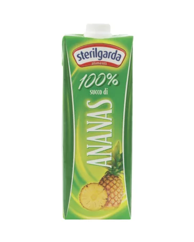 Succo Ananas 100% Con Tappo Square Sterilgarda Lt 1