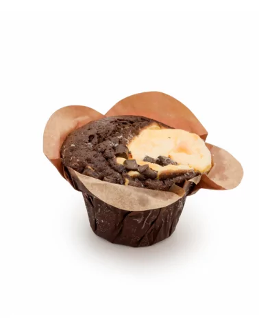 Muffin Choc.-cheesecake Gr 120 Butterb. Pz 24