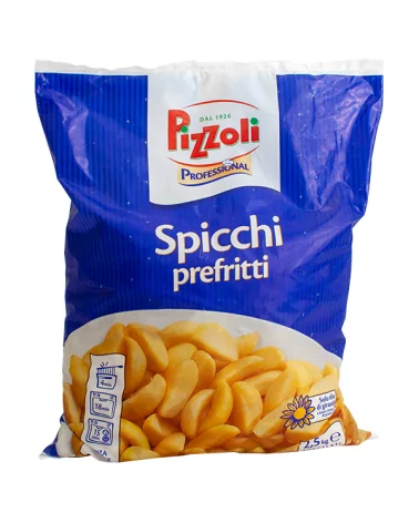 Patate Spicchi Profess S-bucc Prefritto Pizzoli Kg 2,5