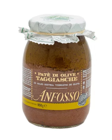 Pate Olive Taggiasche Anfosso Gr 950