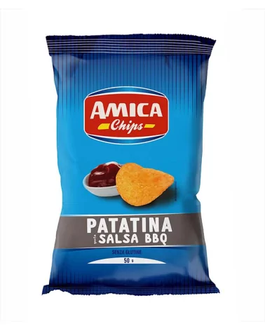 Patatine T Bar Bbq Amica Chips Gr 50