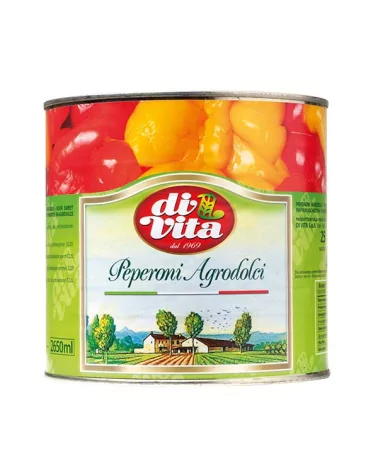 Peperoni Ros-gial Falde Agrodolce Di Vita Kg 2,5