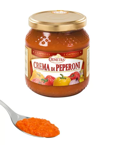 Crema Peperoni Demetra Gr 550