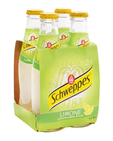 Lemon Dry Schweppes Lt 0,18 Pz 4