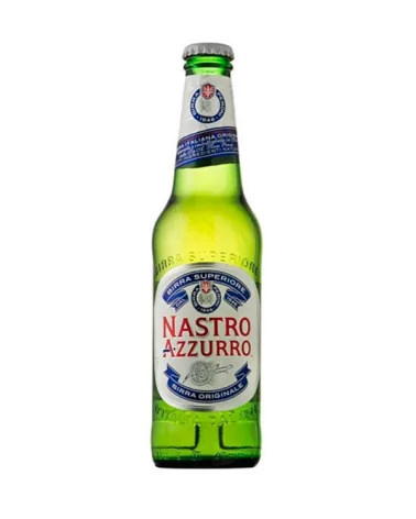 Birra Nastro Azzurro Bottiglia Lt 0,33 Pz 24