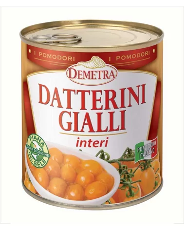 Pomodoro Datterino Giallo Intero Demetra Gr 800