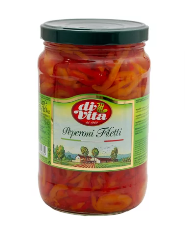 Peperoni Filetto Ros-giall Aceto Di Vita Ml 1700