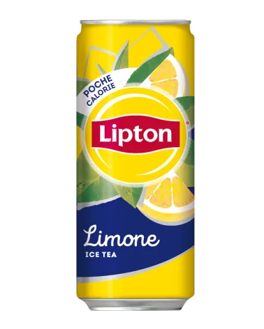 The Lipton Limone Sleek Lattina Lt 0,33 Pz 24