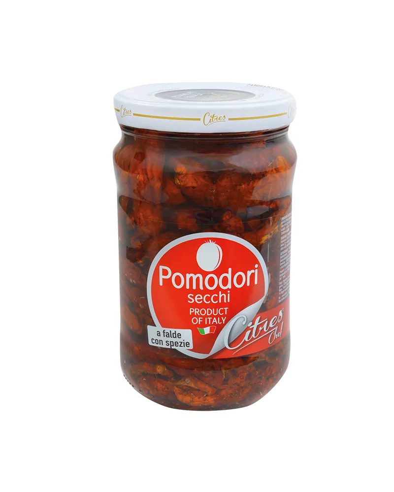 Pomodori Secchi a falde con spezie, 290 g