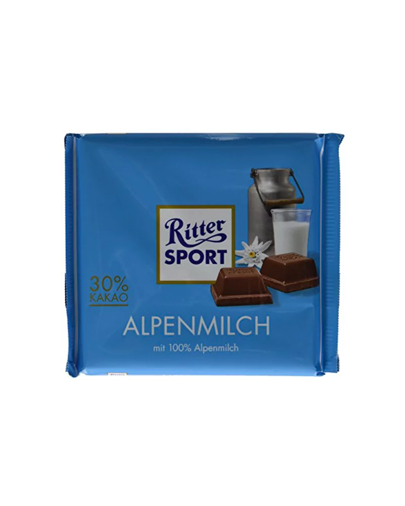Rittersport Alpenmilch Pz 12x100 Kg 1,2
