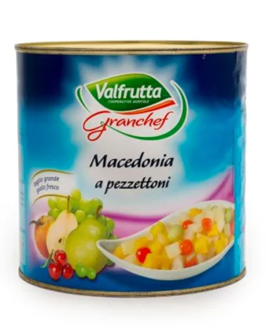 Macedonia 5 Frutta Taglio Grosso Scir Valfrutta Kg 3