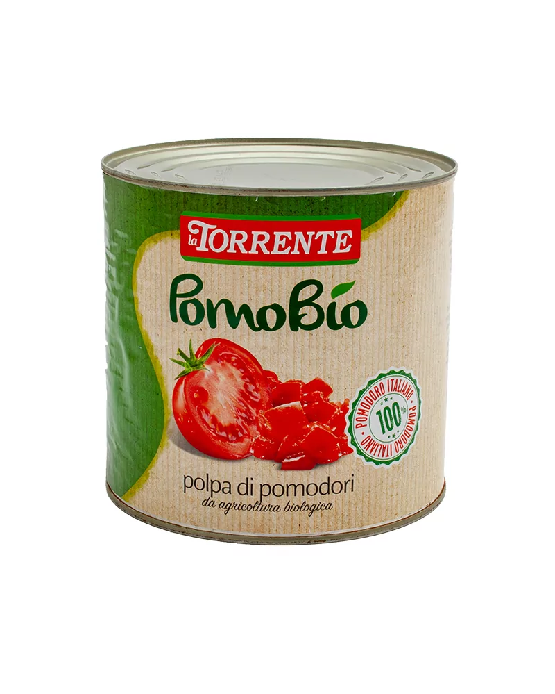 Pomodori Pelati Int100% Italia Bio La Torrente Kg 2,5
