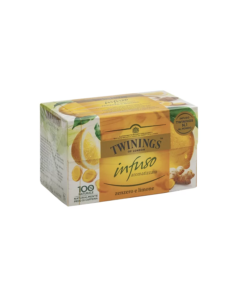 Infuso Limone E Zenzero Gr 1,5 Twinings Pz 20