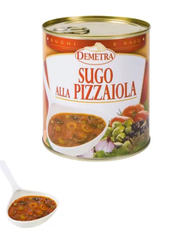 Sugo Pizzaiola Demetra Gr 800