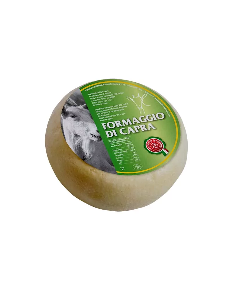 Formaggio Di Capra 30-gg Form Sottovuoto Maremma Kg 1,2