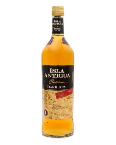 Rum Isla Antigua Carribbean Dark 37.5. Lt 1